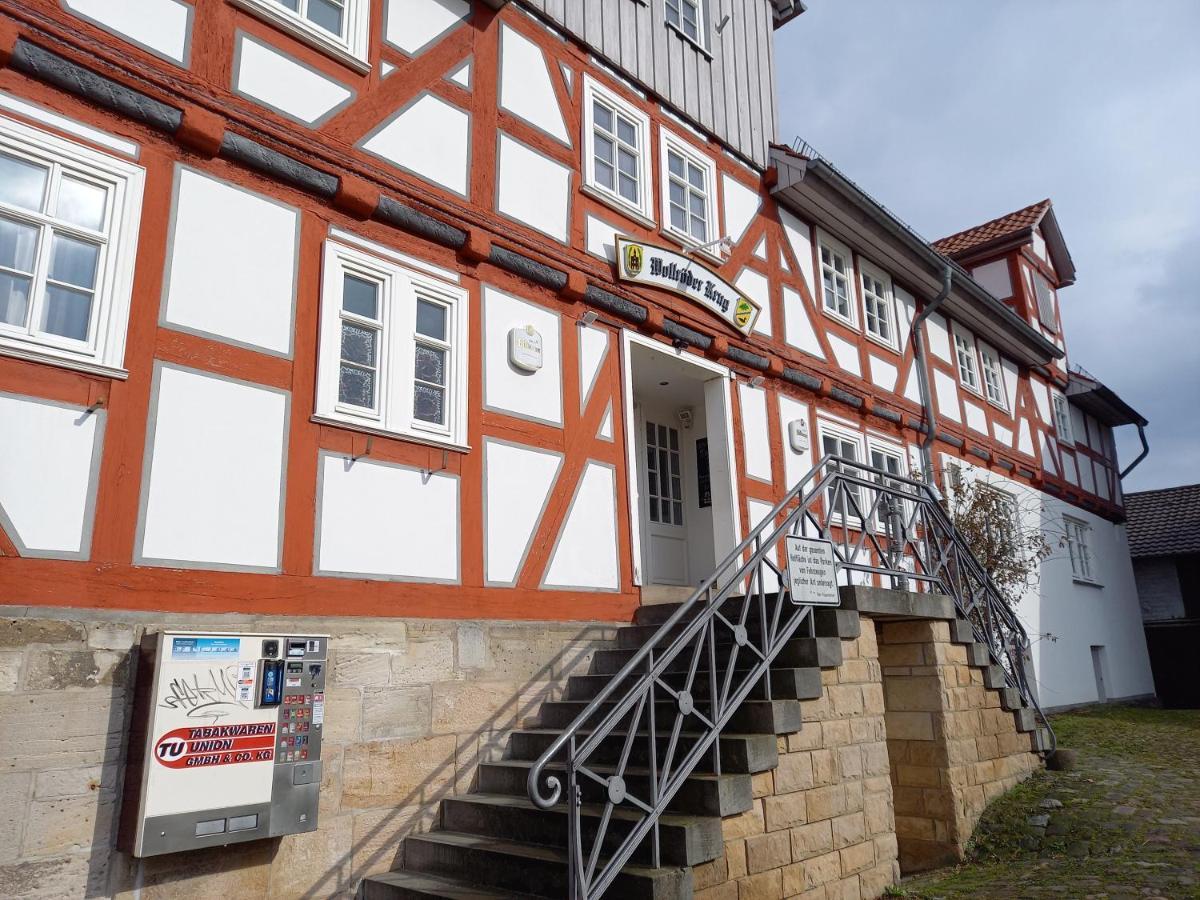 Wollroeder Krug Hotel Guxhagen Exterior foto
